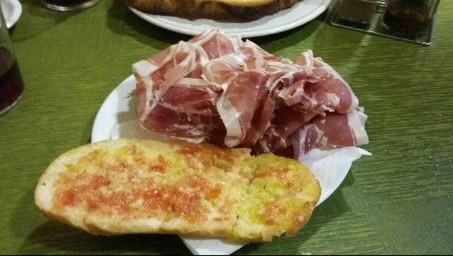 Restaurant Torre Mirona platos de comida